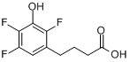 (3S)-2',4',5'-三氟-3-羟基苯丁酸分子式结构图