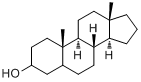 3-本胆醇;十六氢-10,13-二甲基-1H-环戊并[a]菲-3-醇分子式结构图