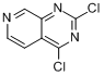 2,4-二氯吡啶并[3,4-d]嘧啶分子式结构图