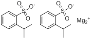 (1-甲基乙基)苯磺酸镁分子式结构图
