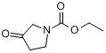 1-乙氧羰基-3-吡咯烷酮;3-氧代-1-吡咯烷羧酸乙酯分子式结构图