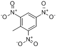 2,4,6-三硝基甲苯;2-甲基-1,3,5-三硝基苯;梯恩梯;梯恩梯;TNT分子式结构图