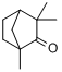 1,3,3-三甲基-二环[2.2.1]庚-2-酮分子式结构图