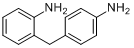 2,4'-亚甲基苯胺;2,4-亚甲基苯胺;2-[(4-氨基苯)甲基]苯胺分子式结构图