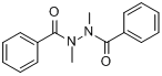 1,2-二甲基-1,2-二苯甲酰肼;1,2-二甲基-1,2-二苯基甲酰肼分子式结构图