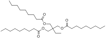 2-乙基-2-壬酰氧甲基-1,3-丙二醇二壬酸酯分子式结构图