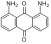 1,8-二氨基蒽醌;1,8-二氨基-9,10-蒽二酮分子式结构图