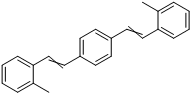 1,4-双[2-(2-甲基苯基)乙烯基]苯;1,4-双(2-甲基苯乙烯基)苯分子式结构图