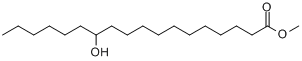 12-羟基十八烷酸甲酯分子式结构图