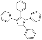 1,2,3,4-四苯基-1,3-环戊二烯分子式结构图