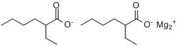 2-乙基己酸镁盐分子式结构图
