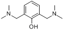 2,6-二[(二甲氨基)甲基]苯酚分子式结构图