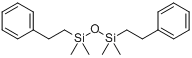 1,1,3,3-四甲基-1,3-二-2-苯基乙基化二硅氧烷分子式结构图