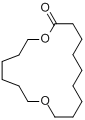 1,8-二氧杂环十七烷-9-酮分子式结构图