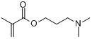 2-甲基-2-丙烯酸-3-(二甲氨基)丙基酯;甲基丙烯酸[3-(二甲氨基)丙基]酯分子式结构图
