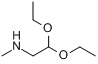 2,2-二乙氧基-N-甲基乙胺;2-(甲氨基)-乙醛缩二乙醇分子式结构图