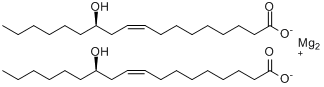 12-羟基-9-十八烯酸锰盐分子式结构图