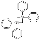 1,1,3,3-四苯基-1,3-二硅代环丁烷分子式结构图