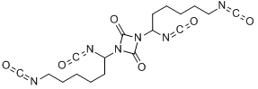 1,3-双(6-异氰酸己基)-1,3-二氮杂环丁烷-2,4-二酮分子式结构图