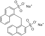 1,1'-亚甲基双-2-萘磺酸联二钠盐分子式结构图