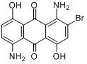 1,5-二氨基-2-溴-4,8-二羟基蒽醌分子式结构图