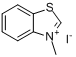 3-甲基苯并噻唑翁碘化物分子式结构图