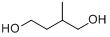 2-甲基-1,4-丁二醇分子式结构图