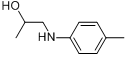 1-[(4-甲基苯基)氨基]-2-丙醇分子式结构图