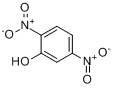 2,5-二硝基苯酚;γ-二硝基苯酚;2,5-二硝基酚分子式结构图