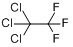 1,1,1-三氯-2,2,2-三氟乙烷分子式结构图