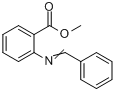 [(苯基甲烯基)氨基]苯甲酸甲酯分子式结构图