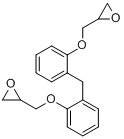 2,2'-[亚甲基双(亚苯基氧亚甲基)]双环氧乙烷;2,2'-亚甲基双(亚苯基氧亚甲基)双环氧乙烷分子式结构图