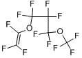 1,1,2,2,3,3-六氟代-1-[(1,2,2-三氟代乙烯基)氧基]-3-[三氟代甲氧基]丙烷分子式结构图