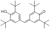 2,6-二叔丁基-4-(3,5-二叔丁基-4-羟基苯亚甲基)-2,5-环己二烯-1-酮分子式结构图