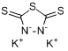 2,5-二巯基-1,3,4-三唑二钾盐分子式结构图