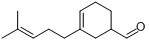 3-(4-甲基-3-戊烯基)-3-环己烯-1-甲醛分子式结构图