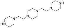 1,4-双[2-(1-哌嗪基乙基)哌嗪分子式结构图