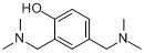 2,4-双[(二甲氨基)甲基]苯酚分子式结构图