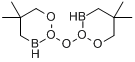 2,2'-氧基双[5,5-二甲基]-1,2,3-二氧杂硼烷分子式结构图