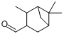 2,6,6-三甲基二环[3.3.1]庚烷-3-羧醛分子式结构图