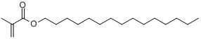 2-甲基-2-丙烯酸十五烷基酯;甲基丙烯酸十五烷基酯分子式结构图
