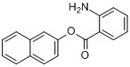 2-萘酚-2-氨基苯甲酸酯分子式结构图