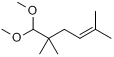 2,5,5-三甲基-6,6-二甲氧基-2-己烯分子式结构图