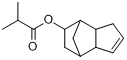 3A,4,5,6,7,7A-六氢-4,7-亚甲基-1H-茚-6-基-2-甲基丙酸酯分子式结构图