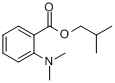 2-(二甲基氨基)苯甲酸-2-甲丙酯分子式结构图