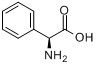 2-氨基-2-苯基乙酸;α-氨基苯乙酸分子式结构图