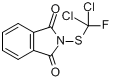 2-[(二氯氟甲基)-硫]-1H-异吲哚-1,3-(2H)-二酮分子式结构图