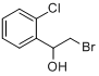 1-(2-氯苯基)-2-溴乙醇;α-溴甲基-2-氯苯甲醇分子式结构图