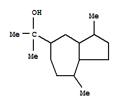 1,2,3,3A,4,5,6,7(或1,2,3,4,5,6,7,8)-八氢化-α,α-3,8-四甲基奥-5-甲醇分子式结构图