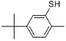 2-甲基-5-叔丁基噻吩分子式结构图